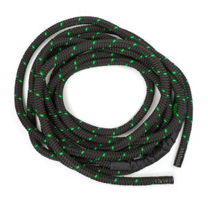 Battle rope 15 m – noir-vert, 40 mm