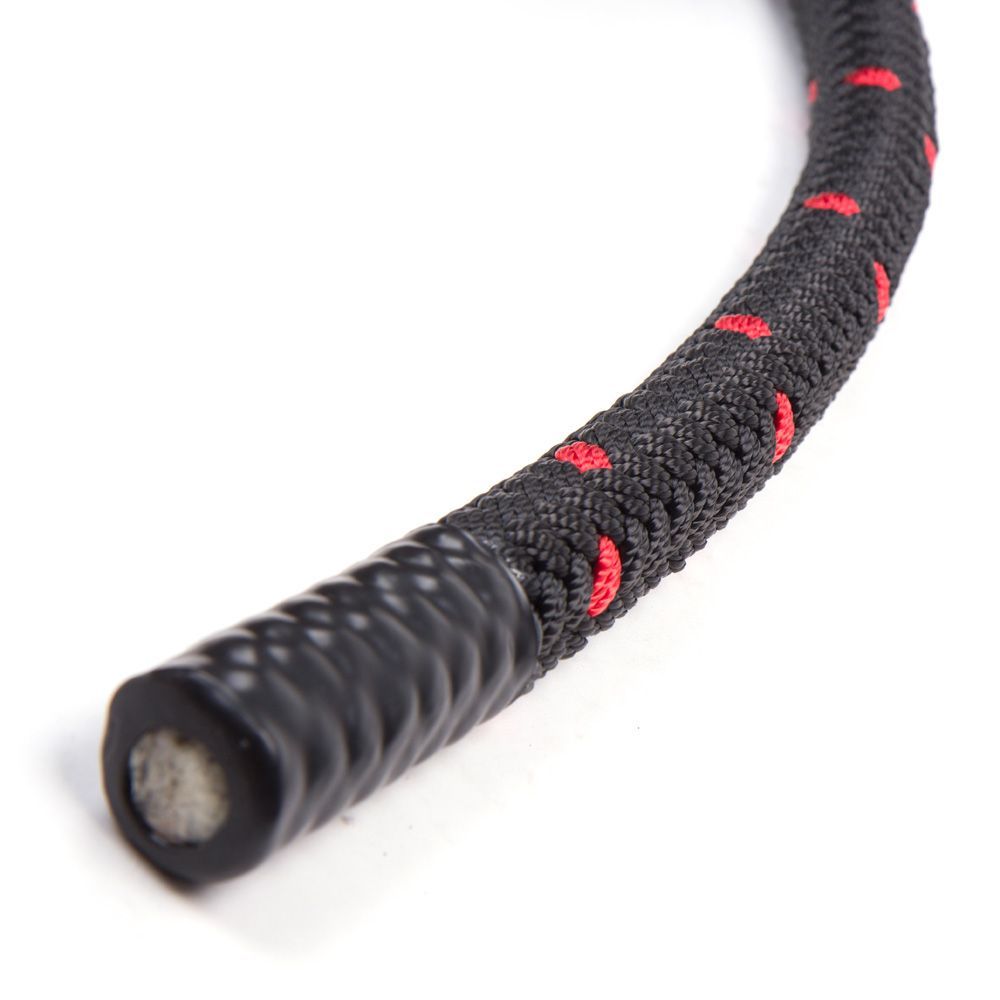 Battle rope 15 m – noir-rouge, 35 mm