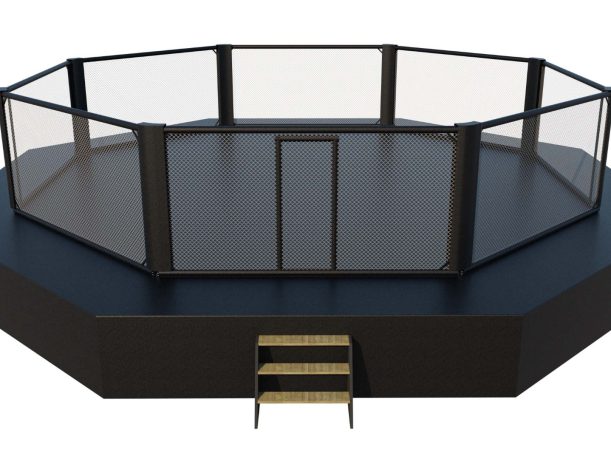 Cage MMA avec bordure