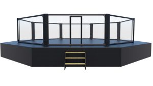 Cage MMA avec bordure