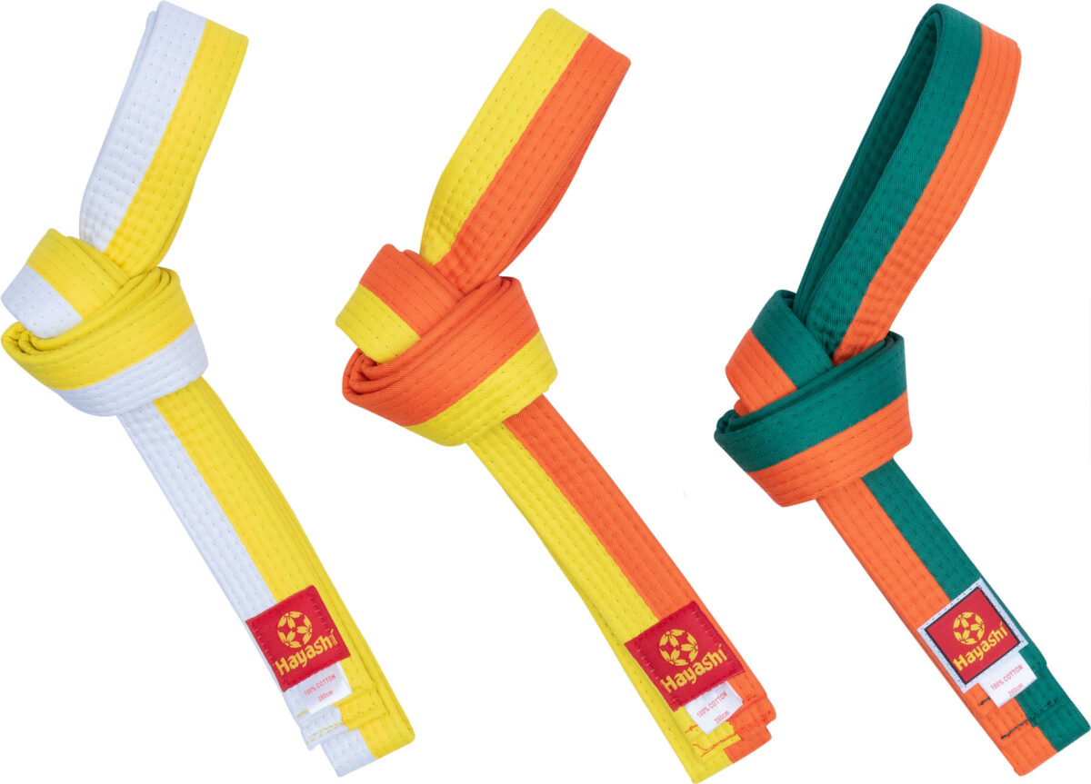 Ceinture de budo bicolore 054 – Image 1