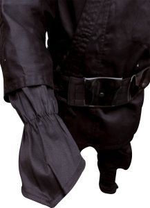 Combinaison Ninja « Kendo » avec accessoires – noir, taille 170 cm