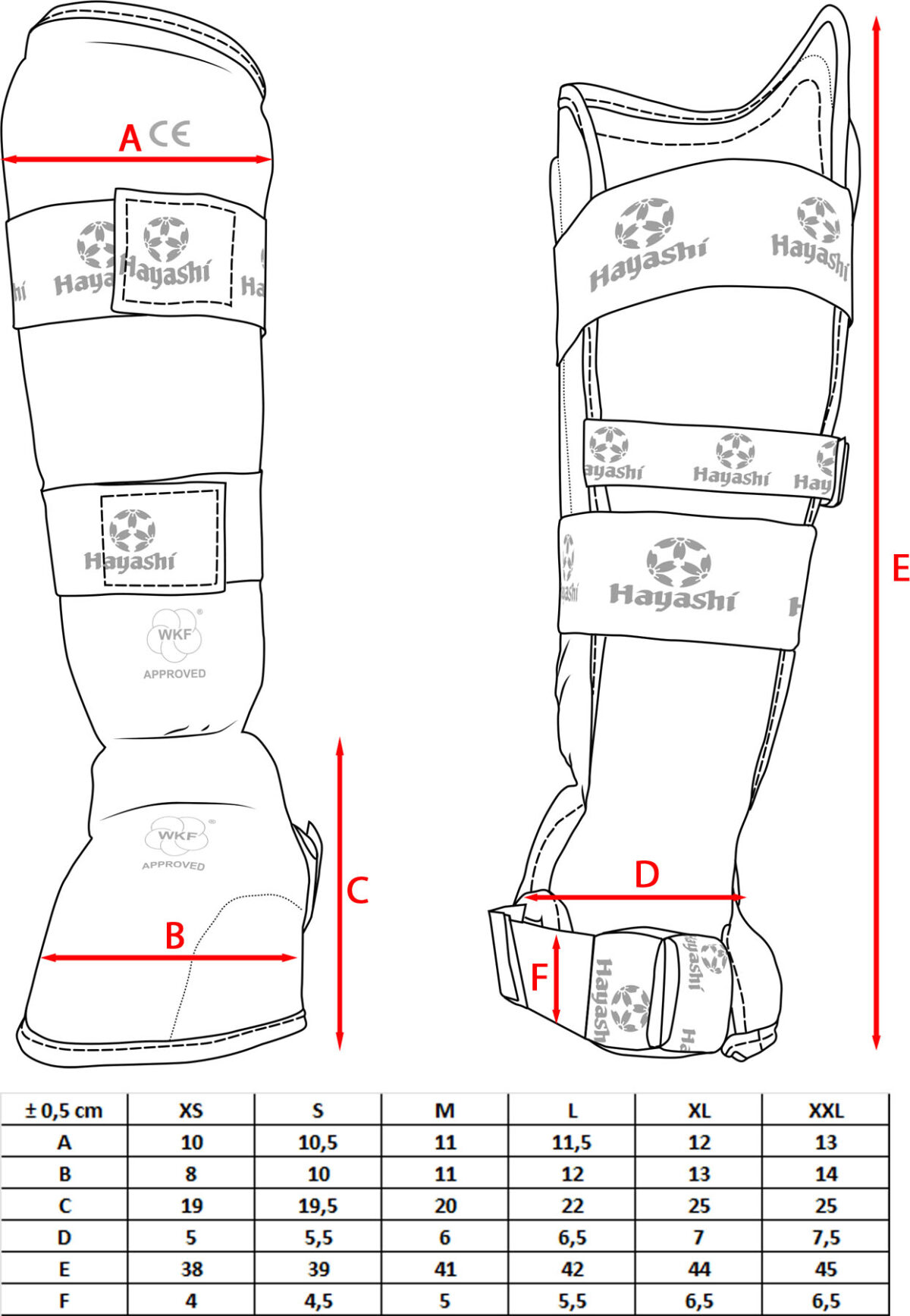 Protège-tibia & pied de karaté (WKF approved) – Image 3