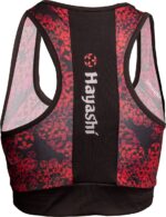 Sports Bra « Flowers »-black-red-M – Image 2