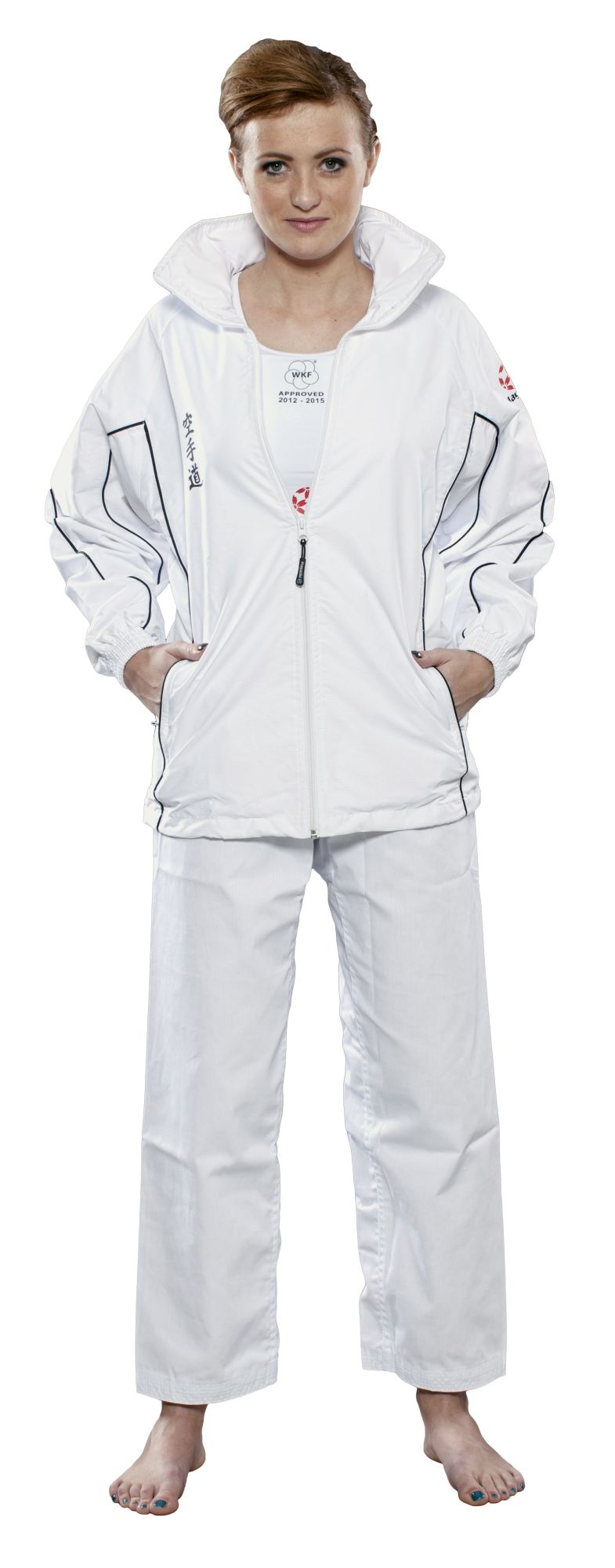 hayashi-windbreaker-karate-white-size-l-870-1180 Coupe-vent « Karaté » – Image 1