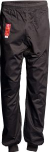Pantalon de Kung Fu en coton pour enfants – taille 130 = 130 cm, noir