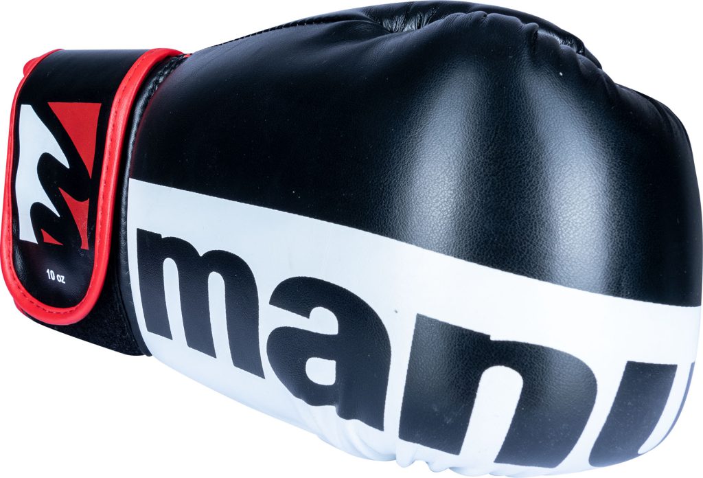 Gants de boxe « 2colour » – 10 oz, noir-blanc