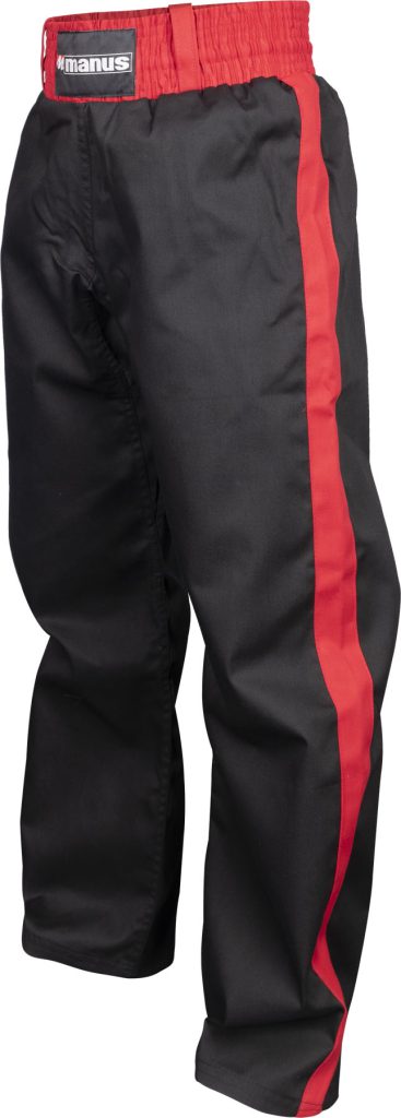 Pantalon de kickboxing avec bandes latérales – taille