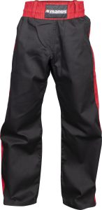 Pantalon de kickboxing avec bandes latérales – taille