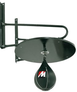 Set de plateforme Speedball avec poire de boxe (plateforme de boxe) – noir