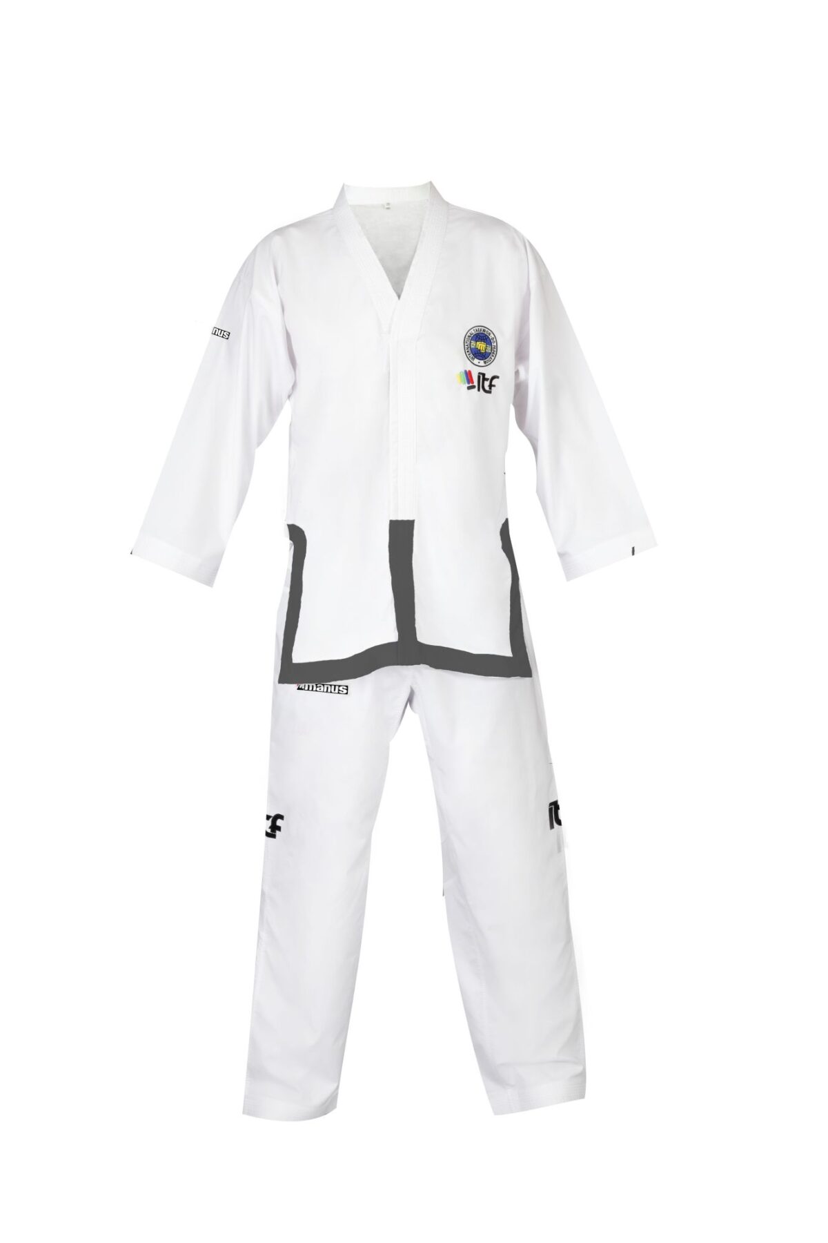 Taekwon-Do Dobok « Master » (1er - 3ème Dan) – Image 1