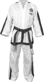Instructeur de Taekwon-Do Dobok « Premium Gold » (4ème - 6ème Dan) (ITF approved) – Image 2