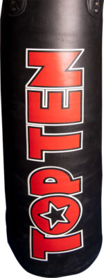 Sac de boxe « en cuir véritable » (rempli) – Image 2