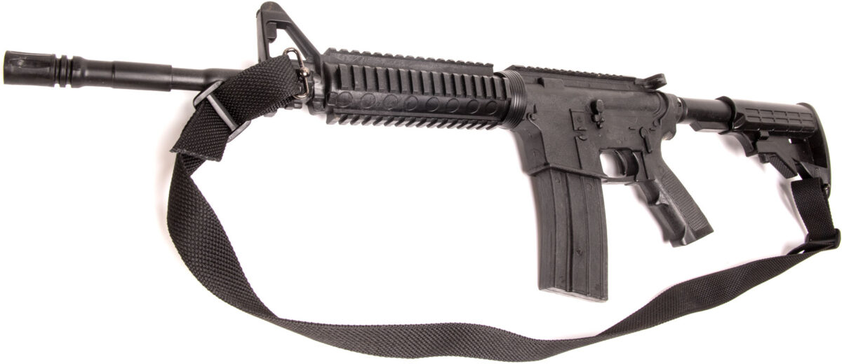 Fusil factice plastique – Image 3