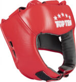 Casque en cuir, y compris le label IBA