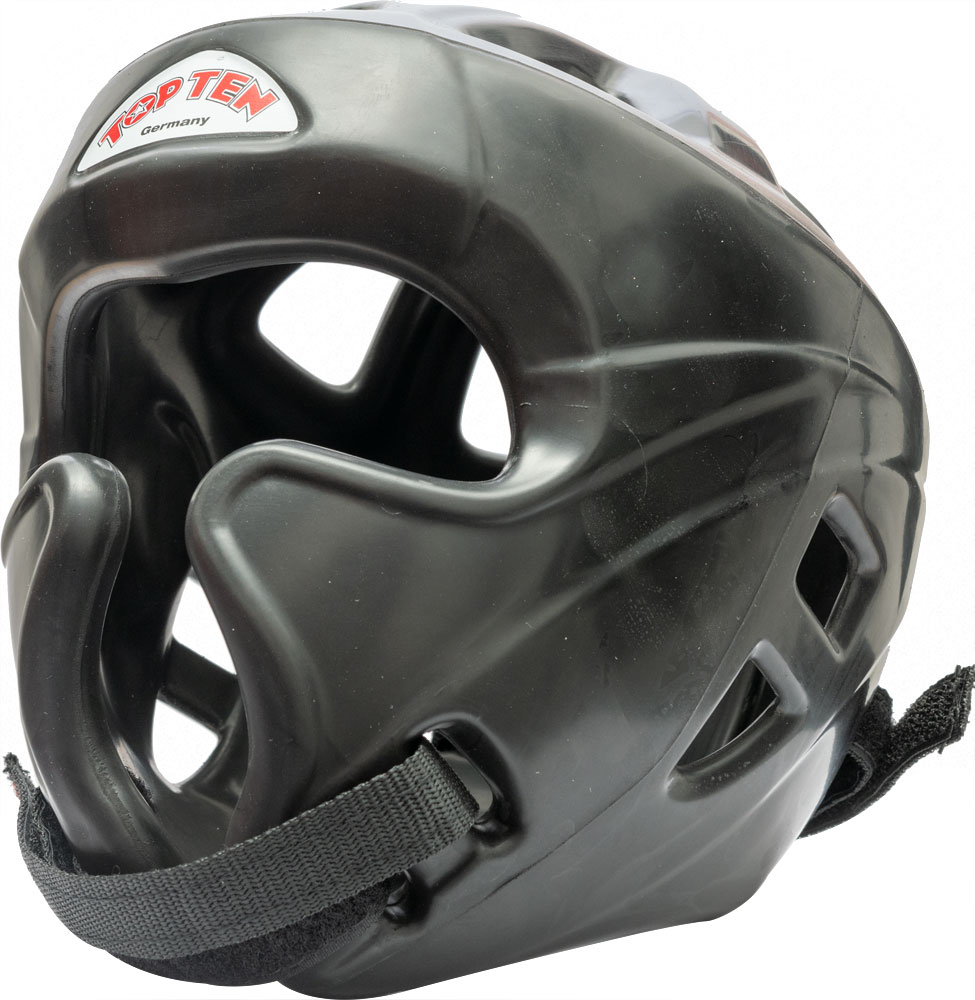 Casque « Training » avec protection des zygomatiques – noir, taille M