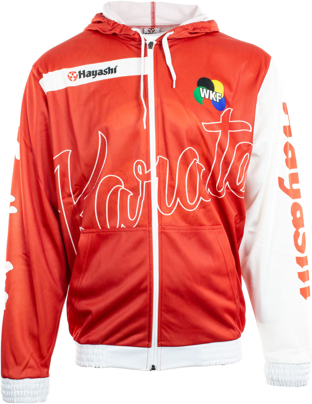 Hoodie ZIP « WKF Brick » – Image 1