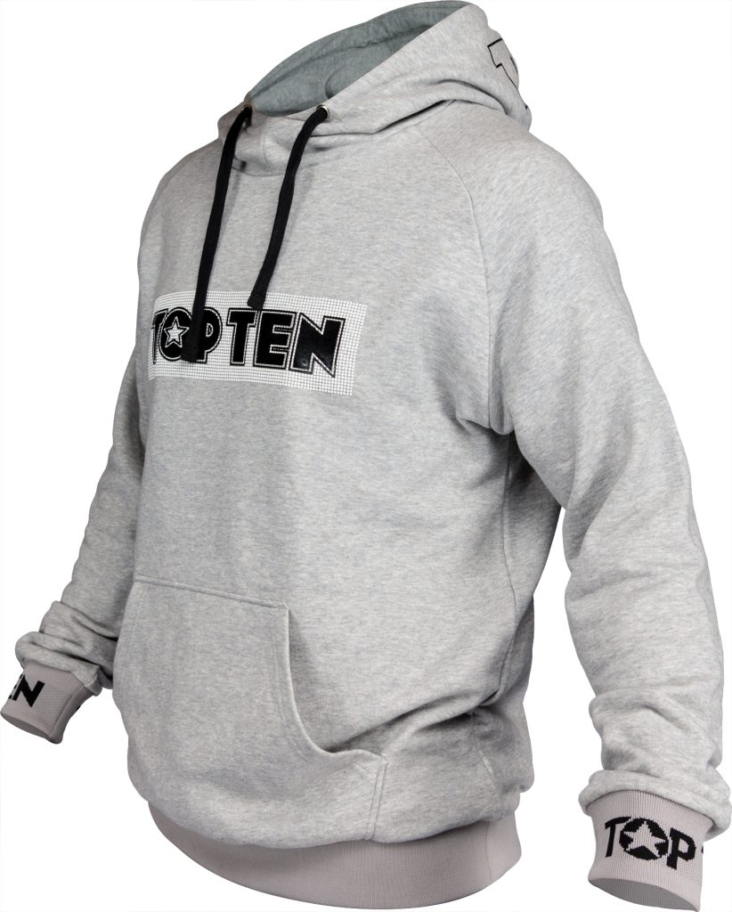 Hoodie « Score » – gris, taille S