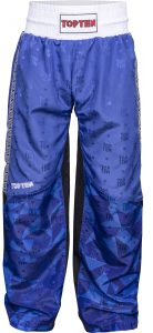 Pantalon de kickboxing « Prism » – bleu taille 150 = 150 cm