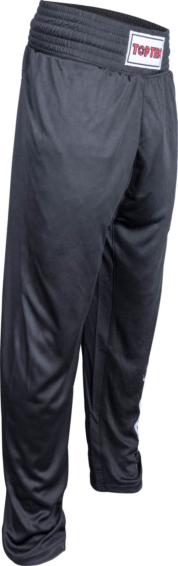 top-ten-kickboxing-pant-slim-fit-black-black-16141_1_4 Pantalon de kickboxing « SlimFit » – Image 1