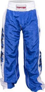 Pantalon de kickboxing « Graffiti » – bleu, taille XL = 190 cm