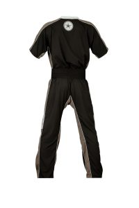 Uniforme de kickboxing « FLEXZ » – Taille M = 170 cm, noir-gris