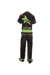 Uniforme de kickboxing « Future » – Taille L = 180 cm, noir-vert