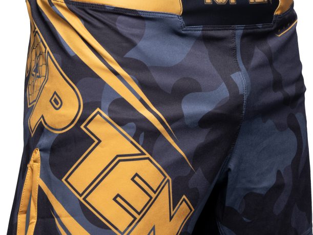 Short MMA « Black Force » Camouflage