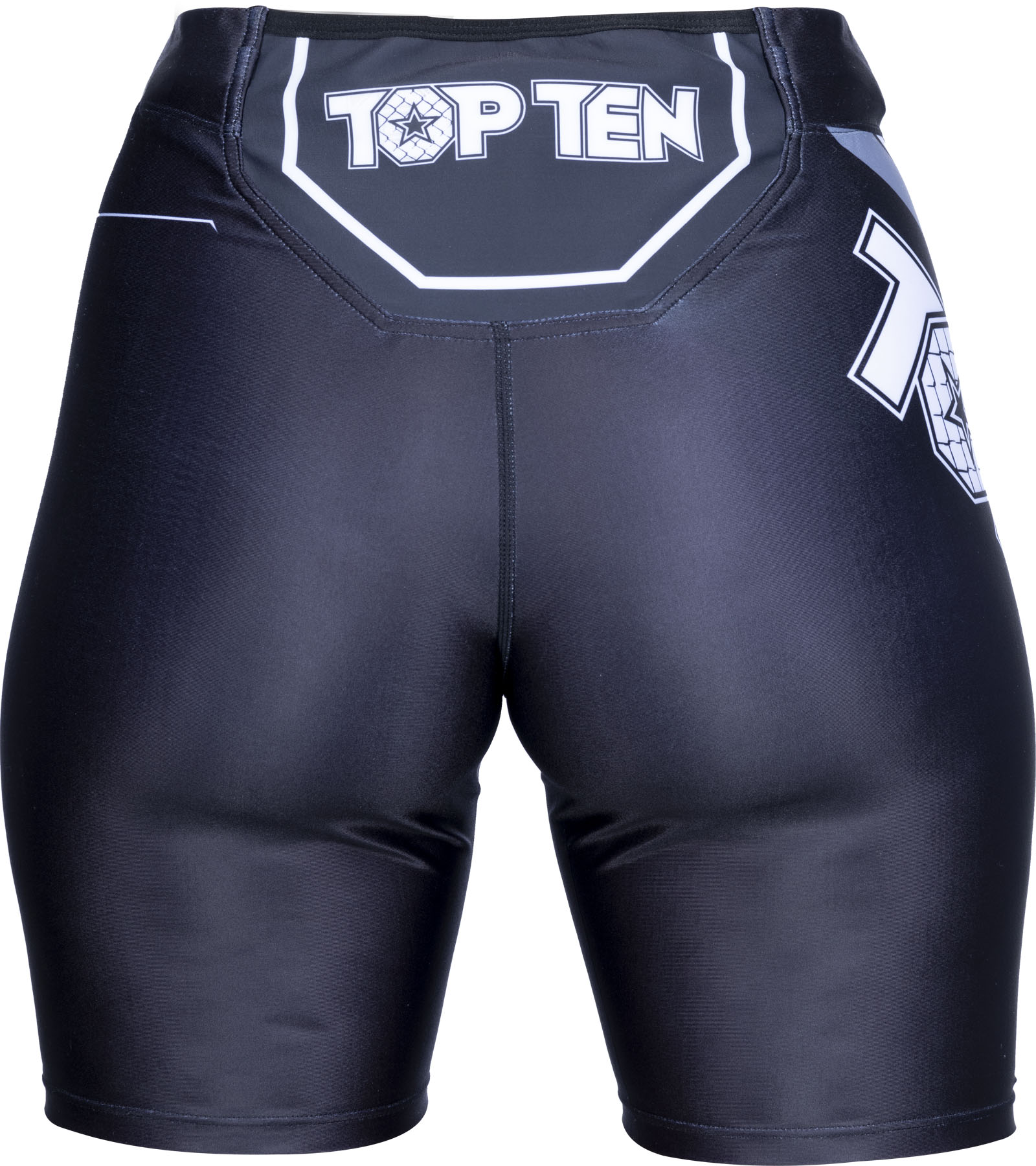 top-ten-mma-tights-woman-fight-team-black-18814-c-rear_1_3 Short de compression MMA Vale Tudo Women « Fight Team » – Image 4