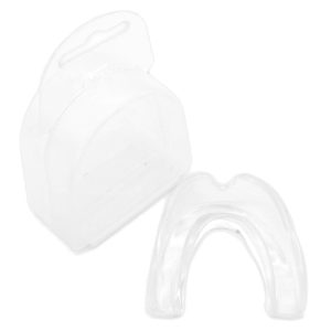 Protège-dents avec boîte – transparent