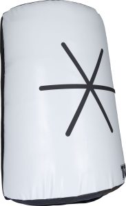Bouclier de frappe « 4Tactical Scutum » – blanc-noir, 660 mm x 460 mm