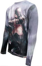 Rash guard avec motif « Warrior » – Image 3