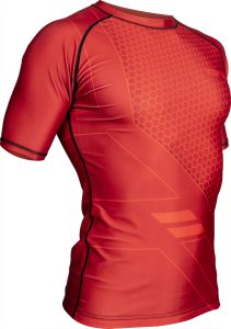 Rash Guard « COMBat » – rouge, taille M