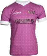 T-shirt ITF « Star Grid » avec col en V