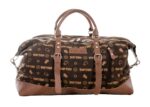 Sac de voyage Weekender - 60 cm x 30 cm x 30cm, marron