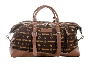 Sac de voyage Weekender – 60 cm x 30 cm x 30cm, marron