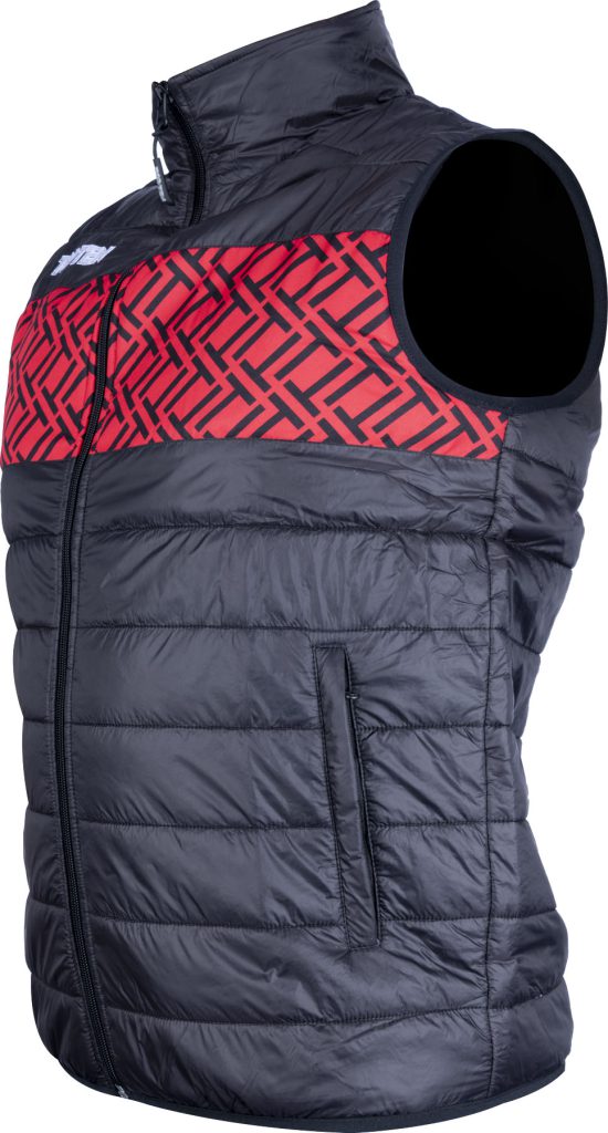 Gilet matelassé « Hurricane » – noir, taille M