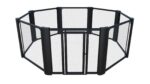 Cage MMA sans fond - 4 x 4 m, longueur par élément 166 cm