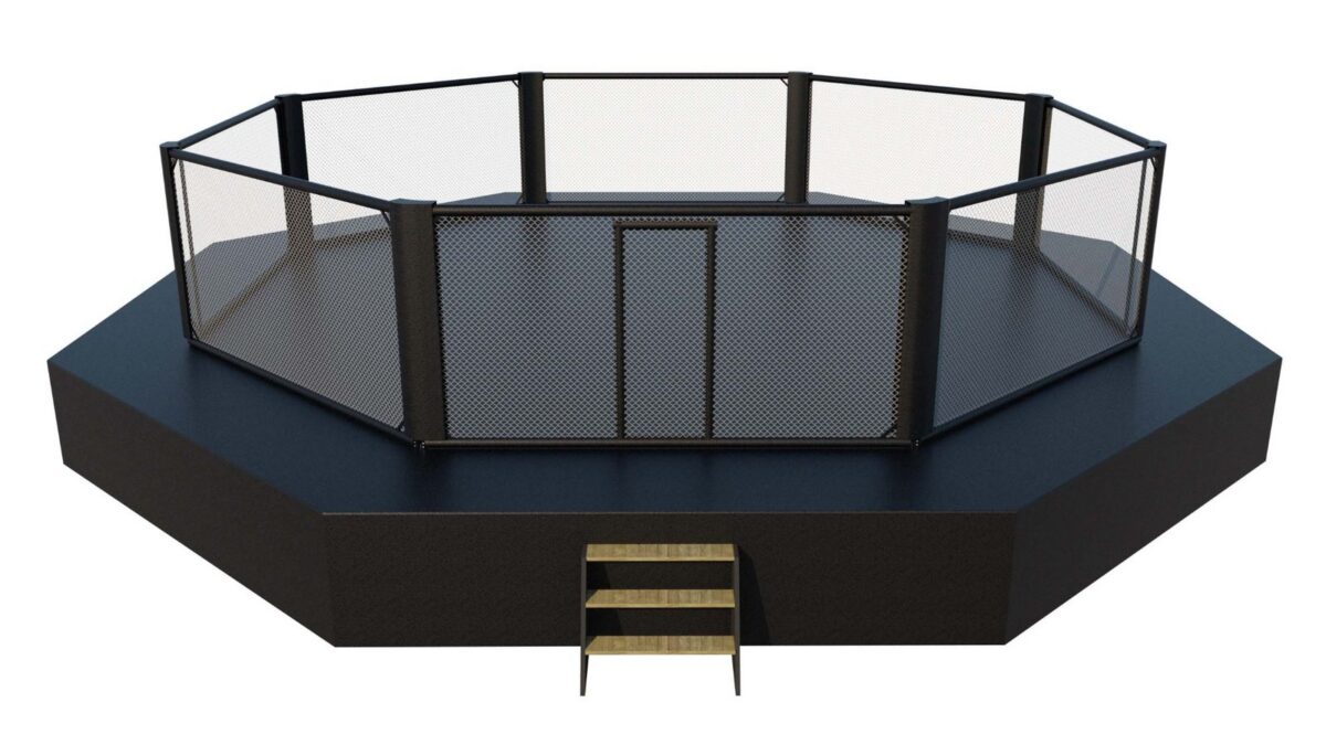Cage MMA avec bordure - Image 1